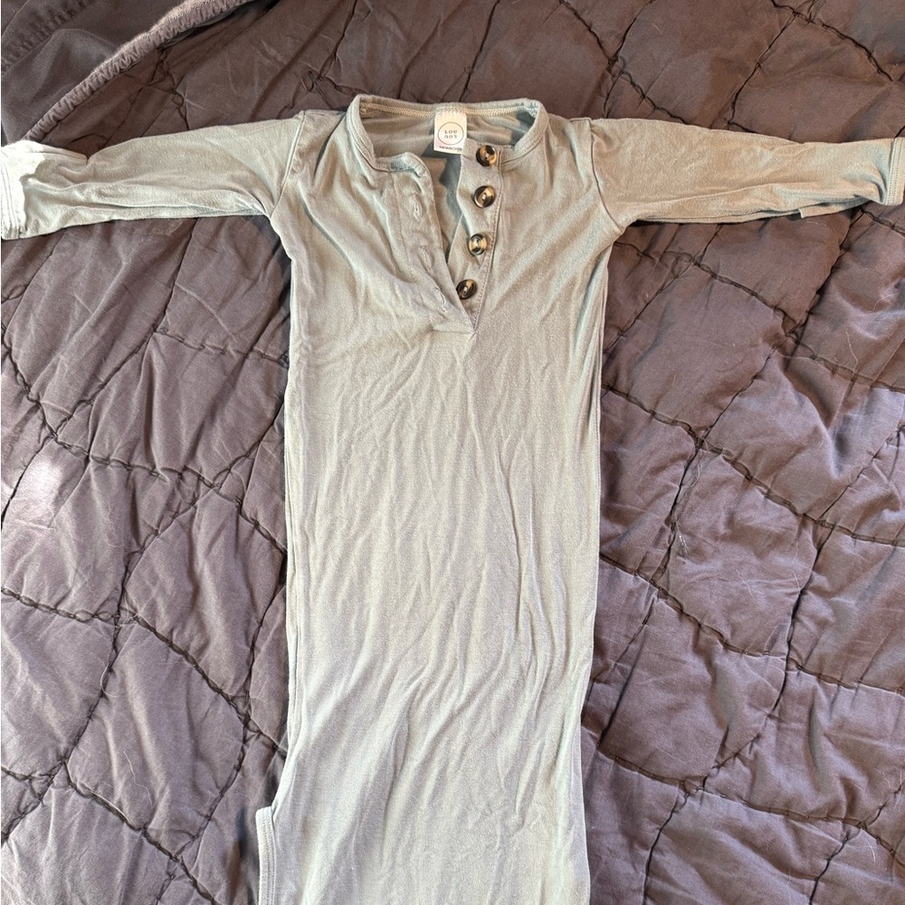 Lou Lou & Company Light Blue-Green Gown